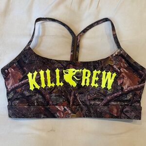 Kill Crew Camo Sports Bra